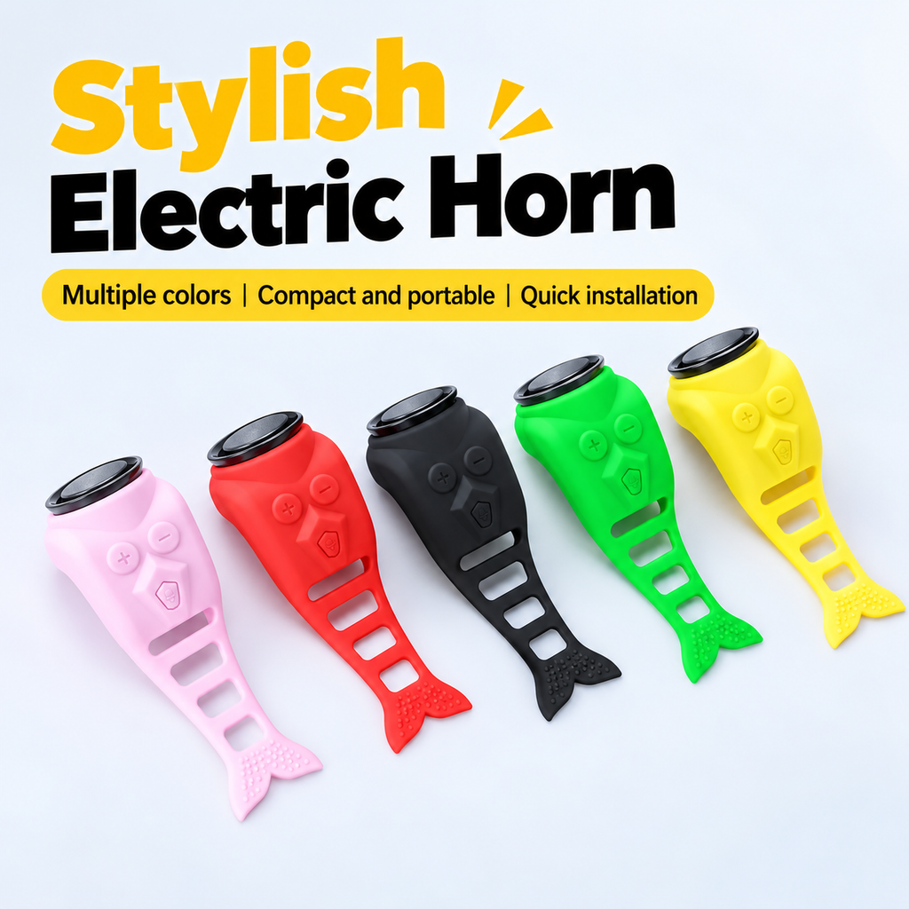 Rechargeable Electronic Bike Horn – 120dB