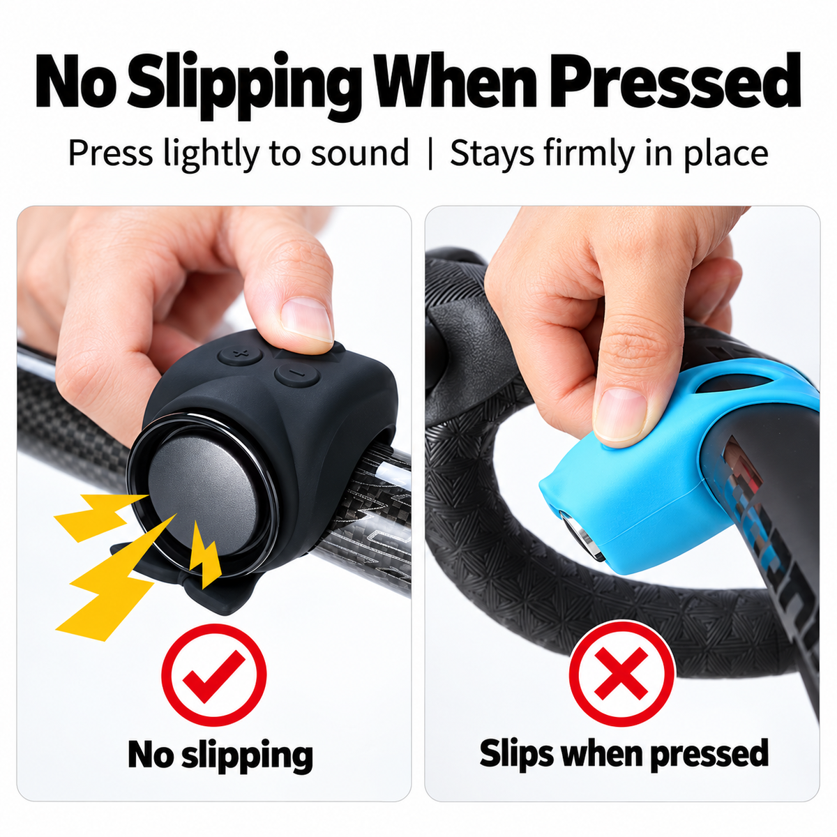 Rechargeable Electronic Bike Horn – 120dB