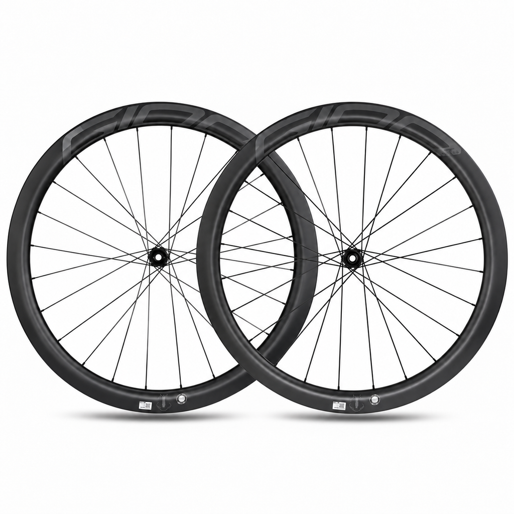 GIOO FS Carbon Wheelset | 50mm & 58mm | Quick-Release & Thru-Axle